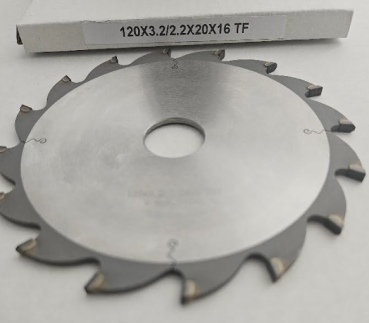 PKD-DIA Sägeblatt Ø120 × 3,2 × 20 mm Z16 Trapez-Flachzahn