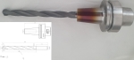 Diamant Bohrer D 14 mit HSK63F
