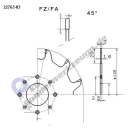 Diamantsäge D125 Z 12 FZ Schnittbreite 2 mm / TK 48