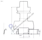 Fügefräser (HSK20C) für Gipskarton Z2- Teilehöhe 20 mm