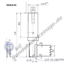 Formatfräser D 16 NL 26 - Massivholz / Holzwerkstoffe