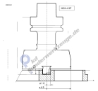 Nutfräser (HSK20C) D16 für mineralische Werkstoffe und CFRP
