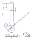 Scheibennutfräser, Alucobond, Aluminium, Abkant Fräser