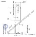 Formatfräser D 16 NL 34 - Massivholz / Holzwerkstoffe